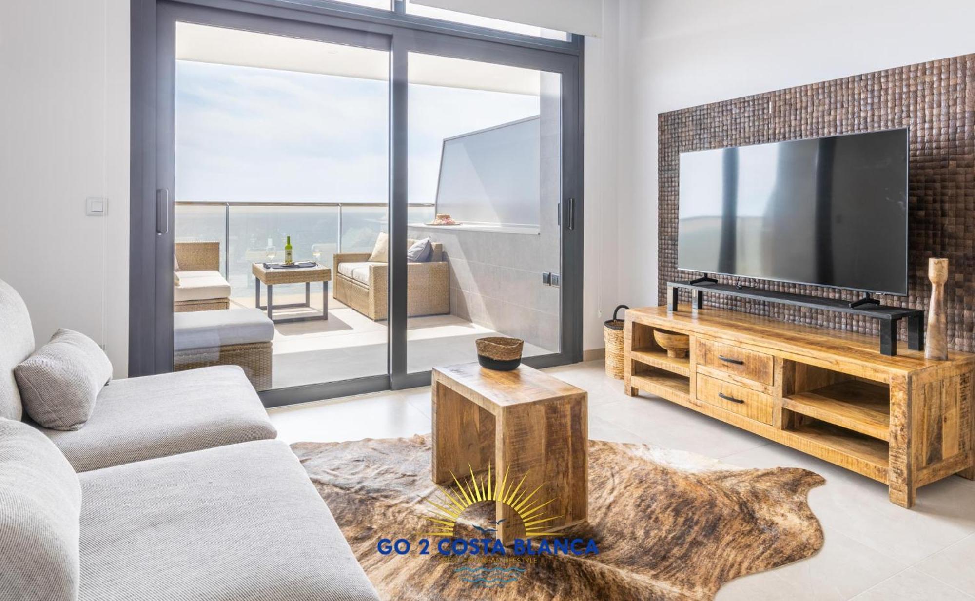 Sunset Cliffs Deluxe Apartment เบนิดอร์ม ภายนอก รูปภาพ