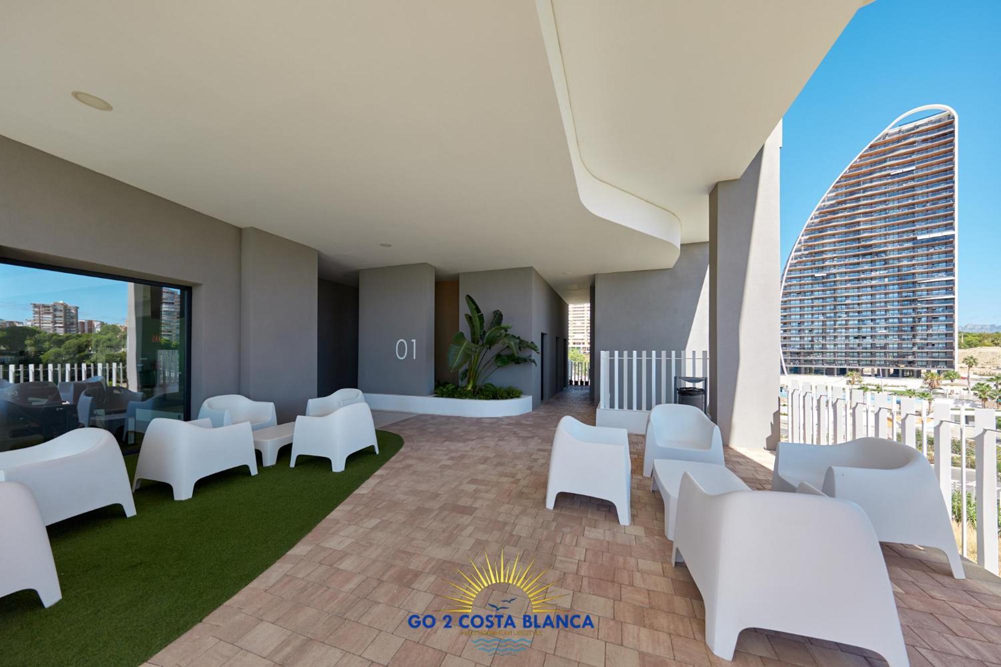 Sunset Cliffs Deluxe Apartment เบนิดอร์ม ภายนอก รูปภาพ