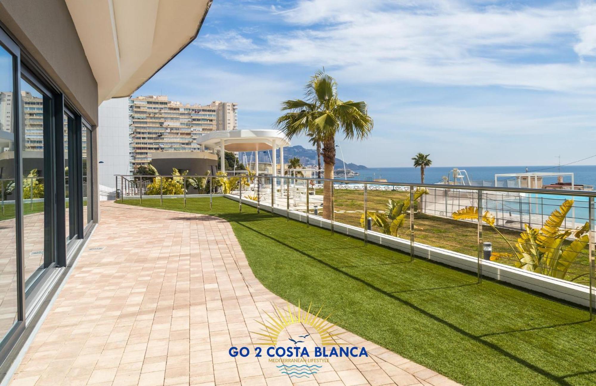 Sunset Cliffs Deluxe Apartment เบนิดอร์ม ภายนอก รูปภาพ